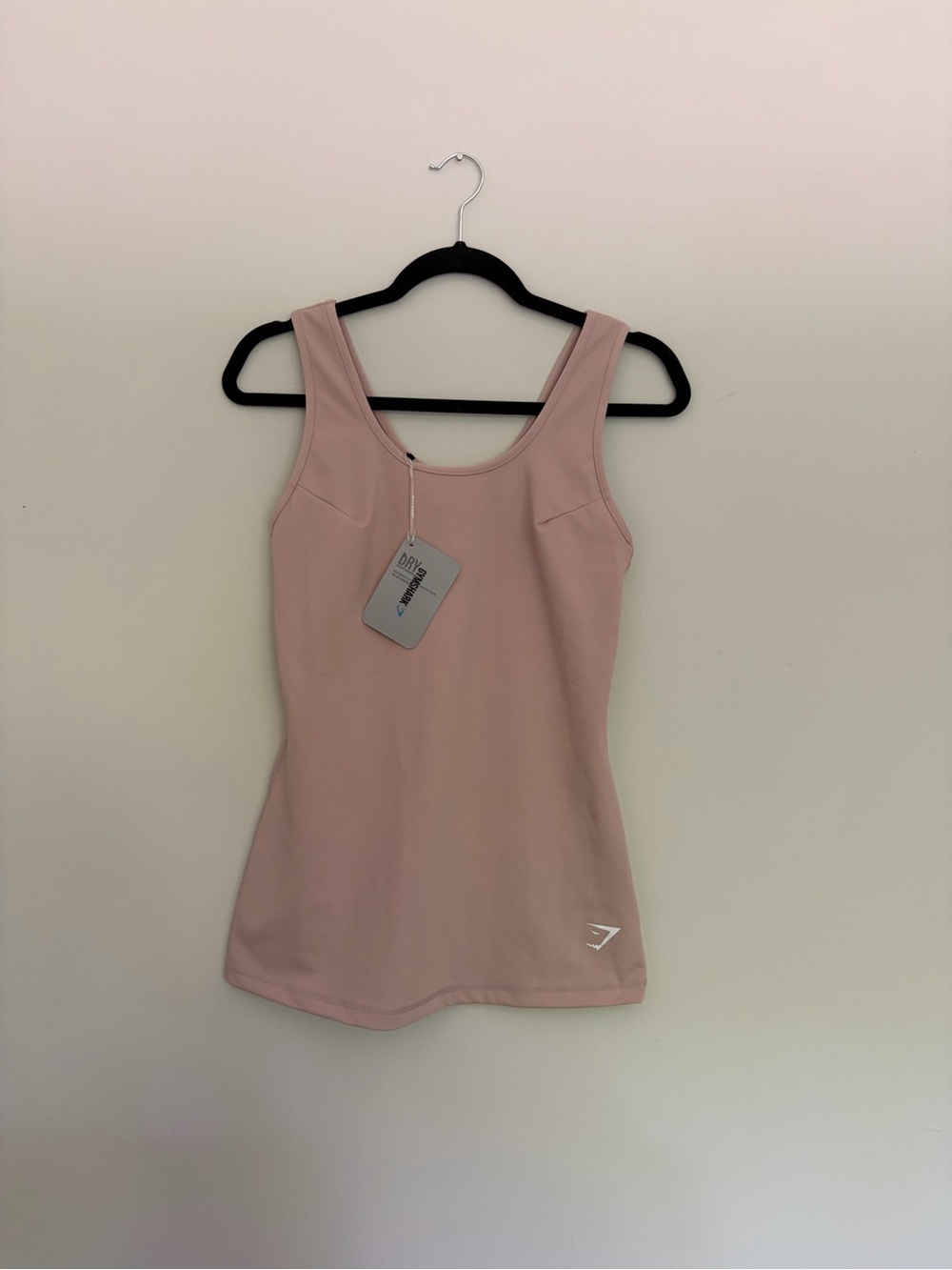 NWT Gymshark Dreamy Vest Taupe Scoop Neck Tank Top